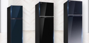 Toshiba 2 Door Refrigerator | Real Inverter, Auto Ice Maker