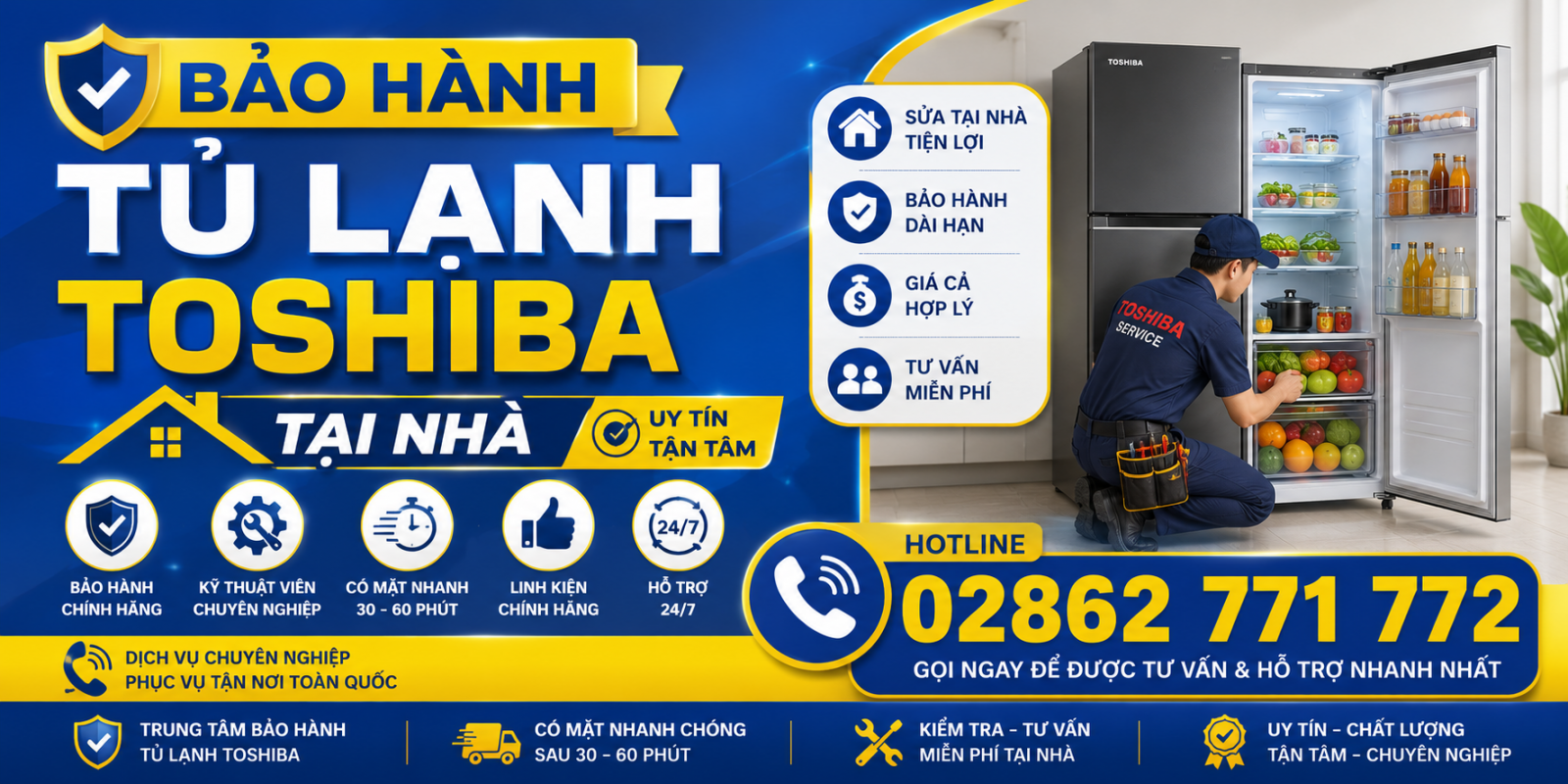 Các hư hỏng thường gặp ở tủ lạnh