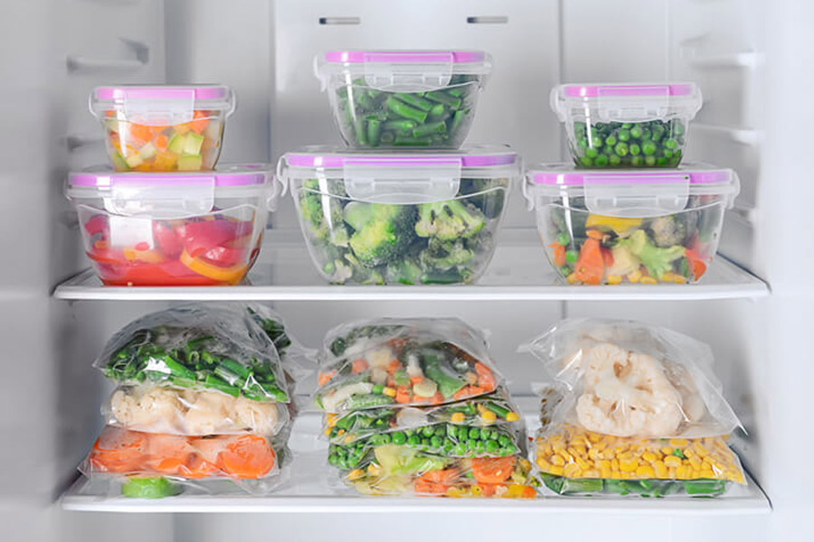 Bọc kín thức ăn trước khi để vào tủ lạnh